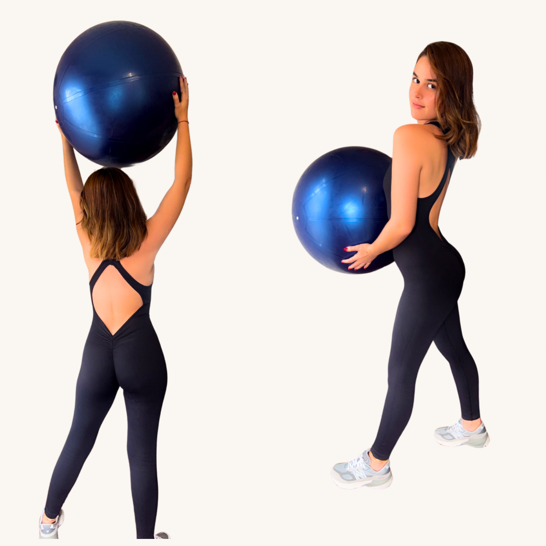 Long Halter Booty Push-Up